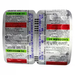 Лакосамид (Вимпат аналог) :: Lacosam 50мг таб. №30 фото